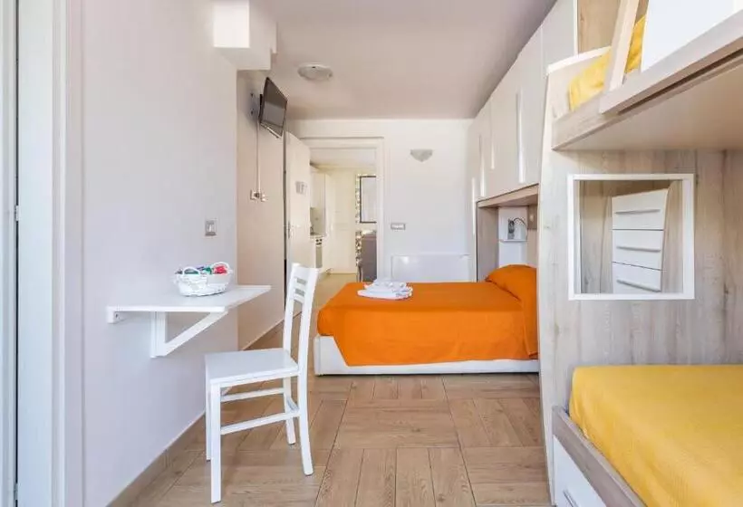Majatalo Oristano Camera Arancio Max 3pers,bagno,uso Cucina