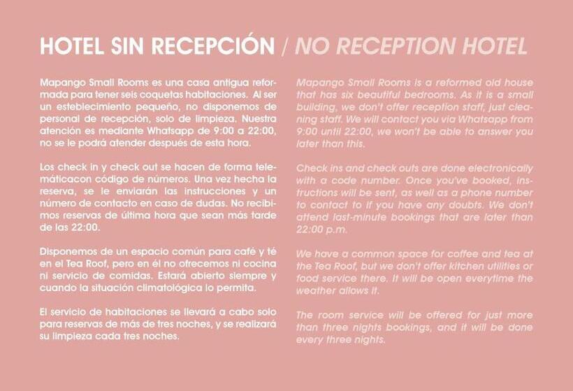 هاستل Mapango Small Rooms