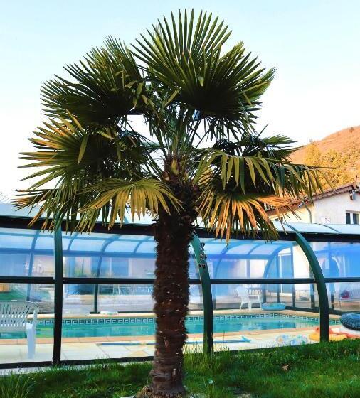 민박 Chambre Familiale Le Pêcher