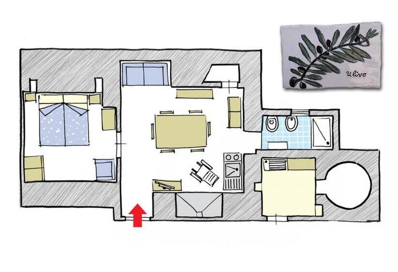 مبيت وإفطار Balice Antica Dimora