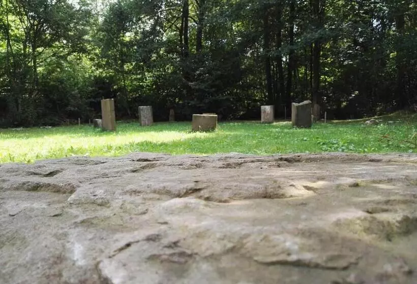 Aamiaismajoitus (B&B) Fewo Landhaus Ederlust Heilungsräume Ev