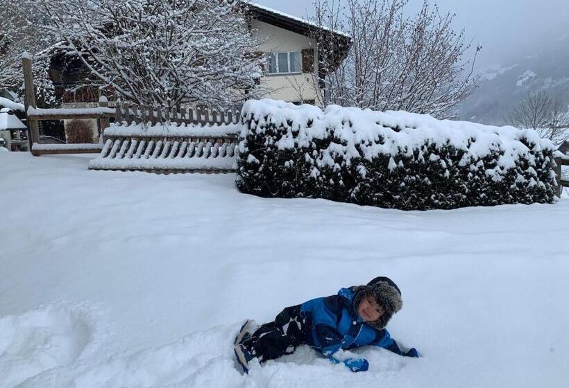 بنسيون One Bedroom With Mountain And Garden View Ground Floor Of Chalet Solaria