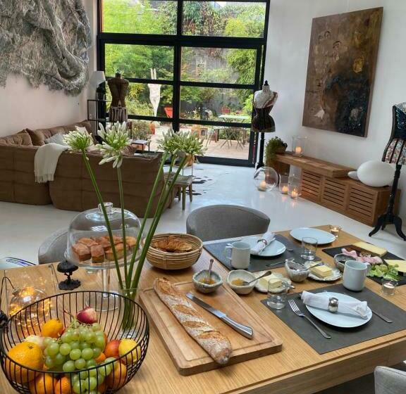 تختخواب و صبحانه Chambre D Hôtes La Teinturerie