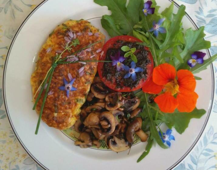 مبيت وإفطار Fleur Bleue & The Timber Frame