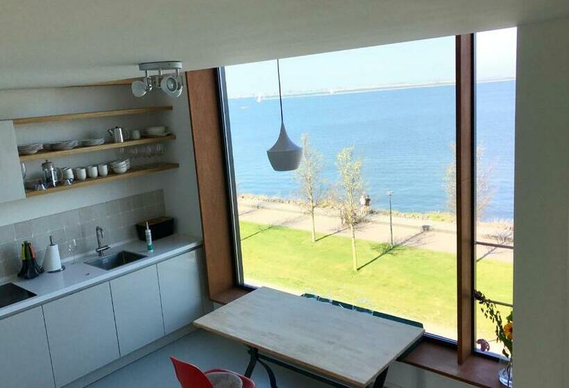 민박 Lake View Apartment Amsterdam