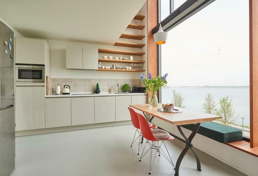 민박 Lake View Apartment Amsterdam