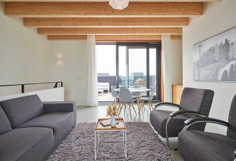 민박 Lake View Apartment Amsterdam