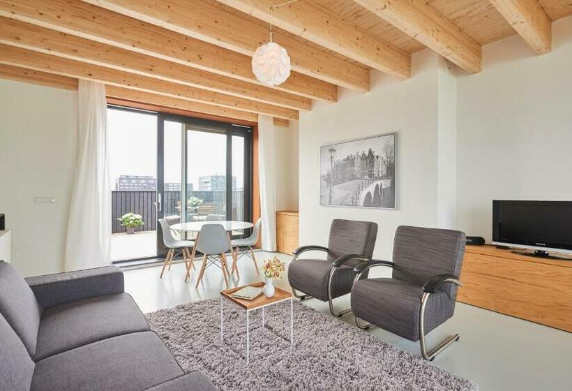 민박 Lake View Apartment Amsterdam
