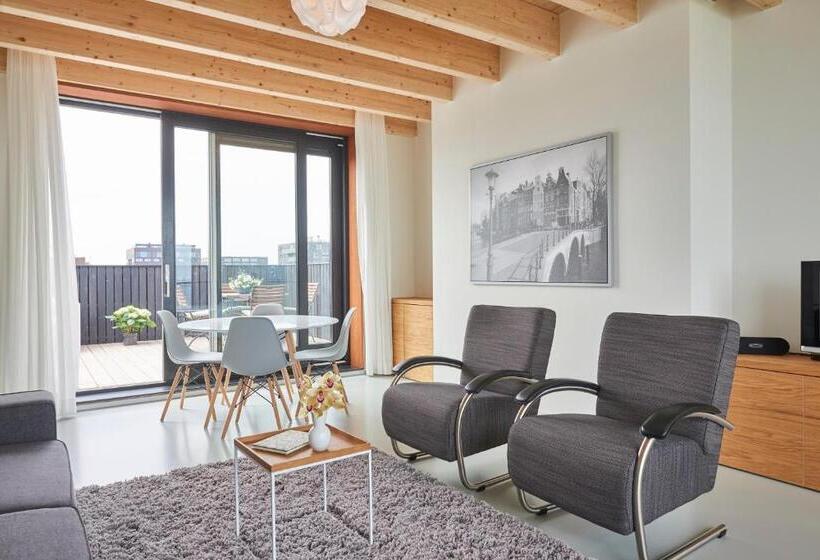 민박 Lake View Apartment Amsterdam