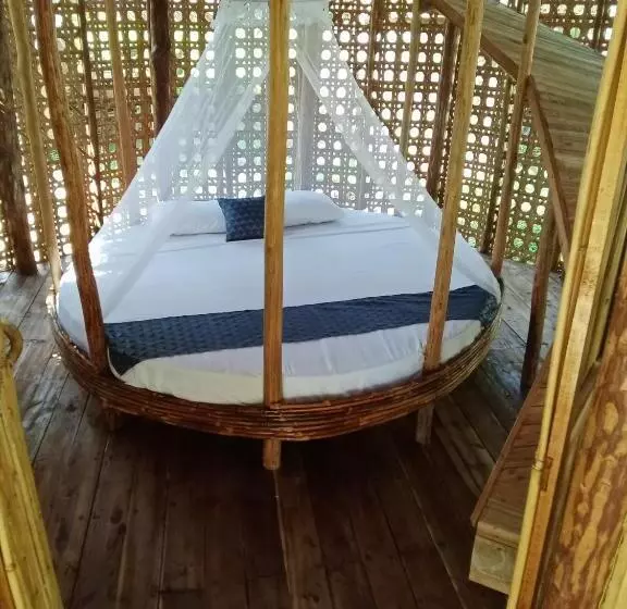 هاستل Prince John Beachfront Eco Bungalows And Restaurant