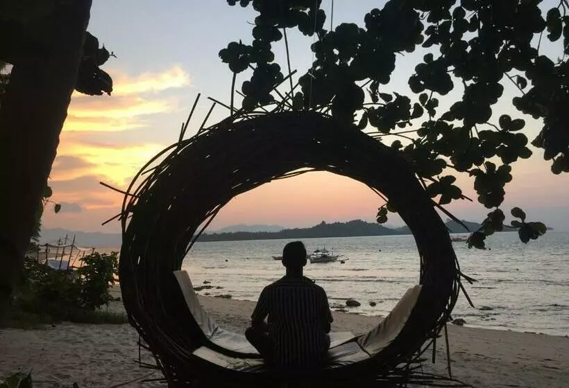 هاستل Prince John Beachfront Eco Bungalows And Restaurant