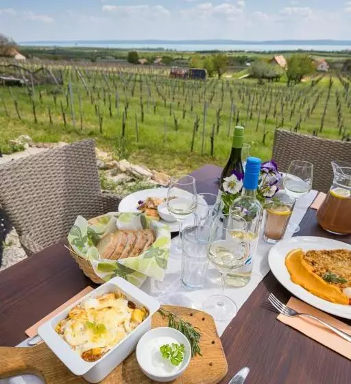 Aamiaismajoitus (B&B) Tagyon Birtok Royal Apartmanház