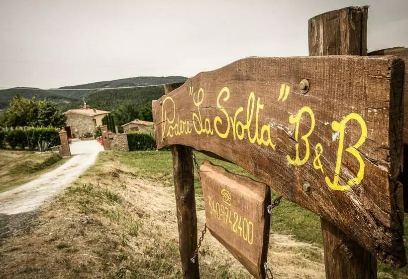 Aamiaismajoitus (B&B) Podere La Svolta