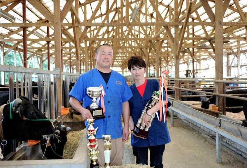 בית מלון כפרי Kawaguchiya Kinosaki Riverside