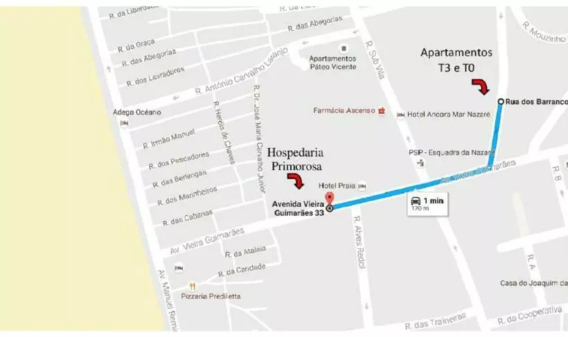 پانسیون Hospedaria A Primorosa