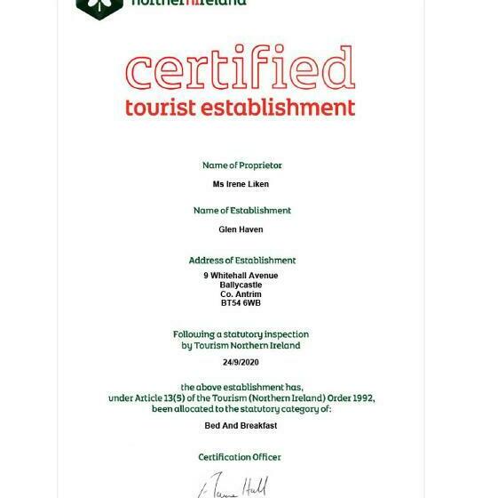 Glen Haven Bed And Breakfast