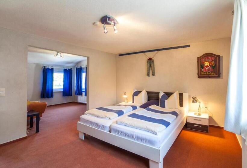 הוסטל Longhorn Ranch Countryhotel Garni