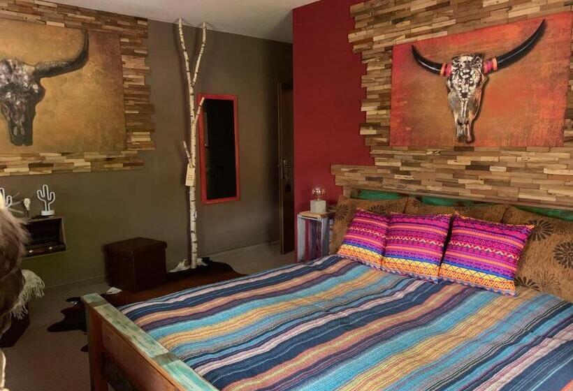 הוסטל Longhorn Ranch Countryhotel Garni