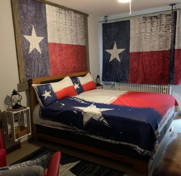 הוסטל Longhorn Ranch Countryhotel Garni