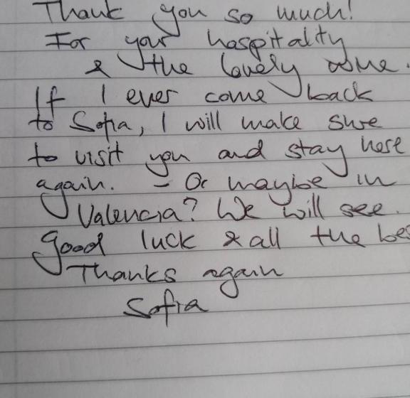 Sofia Alegra Hostel Familys