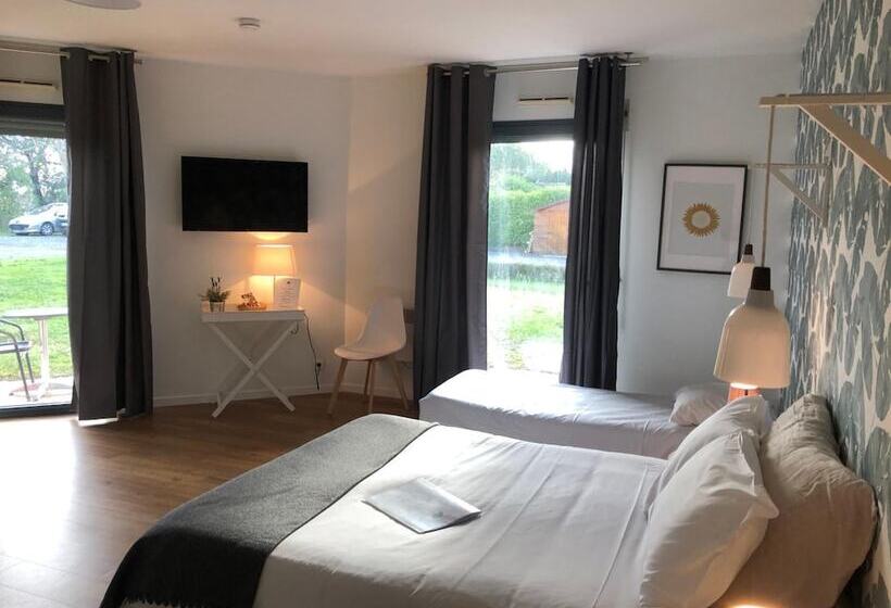 בית מלון כפרי Hôtel & Séminaire Le Patio Occitan   Toulouse Ouest   Francazal