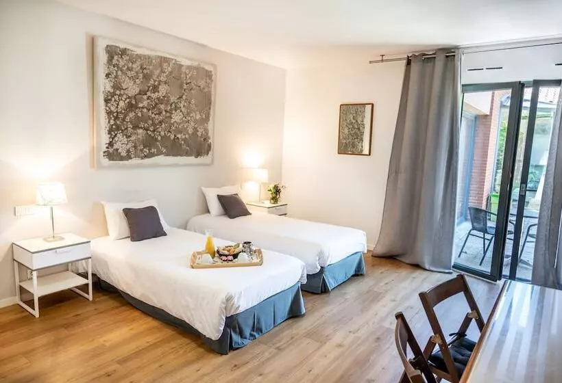 酒店 Hôtel & Séminaire Le Patio Occitan Toulouse Ouest Francazal