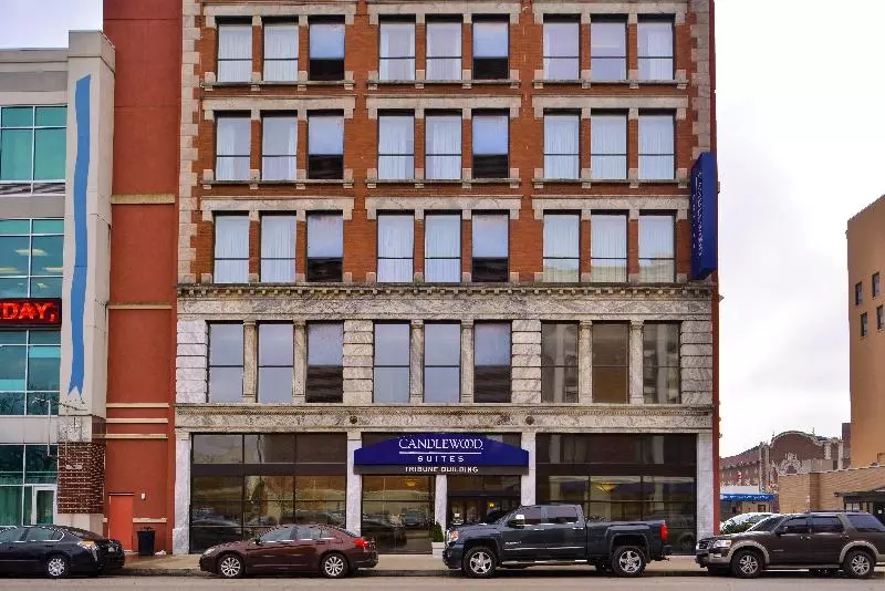 בית מלון כפרי Candlewood Suites Terre Haute, An Ihg