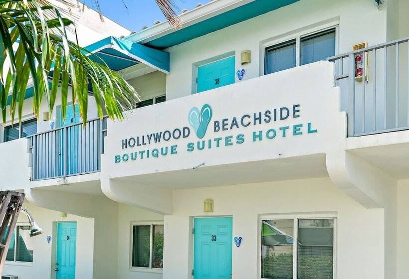 בית מלון כפרי Hollywood Beachside Boutique Suite