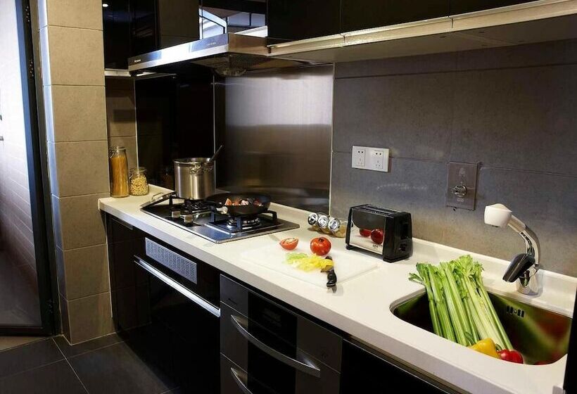 Dan Executive Hotel Apartment Zhujiang New Town Freeshuttle Bus To Cantonfair Duringcanton Fair Peri