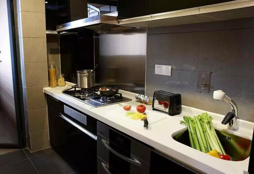 Dan Executive Hotel Apartment Zhujiang New Town Freeshuttle Bus To Cantonfair Duringcanton Fair Peri