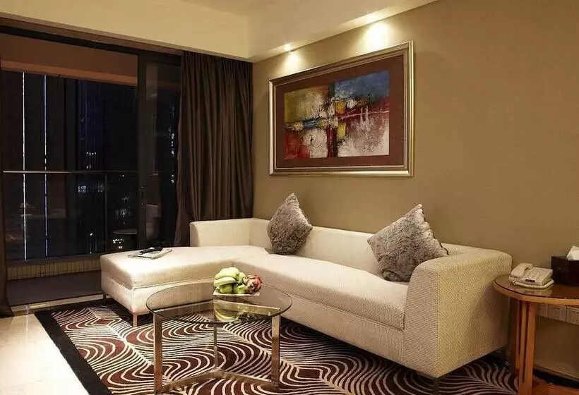 Dan Executive Hotel Apartment Zhujiang New Town Freeshuttle Bus To Cantonfair Duringcanton Fair Peri