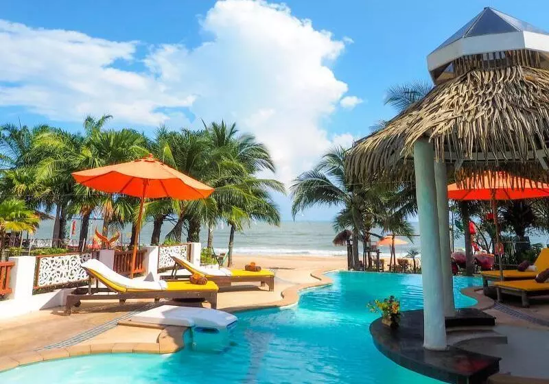 ホテル Vartika Resovilla Kuiburi Beach Resort And Villas