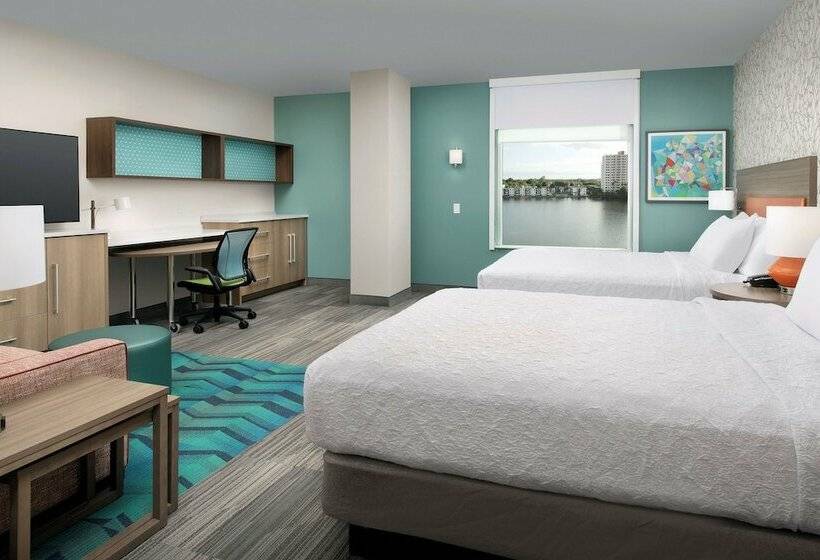 فندق Home2 Suites By Hilton Miami Airport South Blue Lagoon