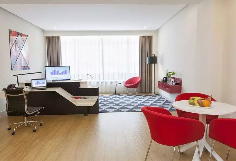 Hotelli Tangram Beijing Xinyuanli