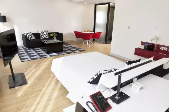 Hotelli Tangram Beijing Xinyuanli