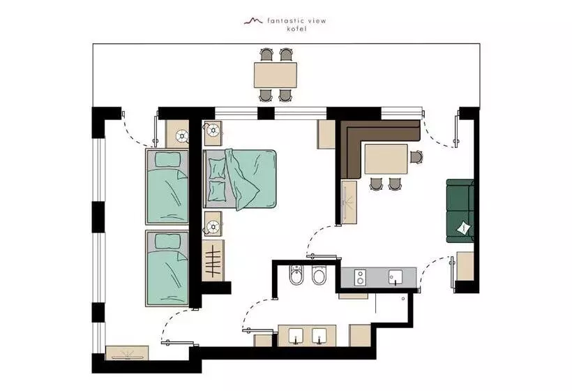 Aamiaismajoitus (B&B) Mountain Residence Alpenhof   Company Hotel Alpenhof Kg Sas Der Gasser Renate