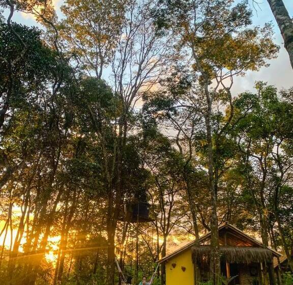 مبيت وإفطار Chalé Rústico Retiro Andaluz