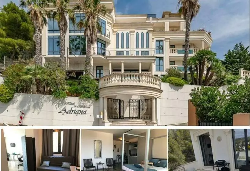 Grand Studio Terrasse De Standing, Pleine Vue Village Et Mer