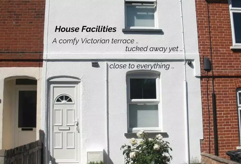 پانسیون Victorian Terrace Old Stoke   With Self Check In And Free Parking   Rooms At Ipswichdigs