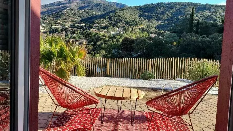 ベッドアンドブレックファースト Villa Label Vue Chambres D Hôtes Avec Piscine Au Boulou