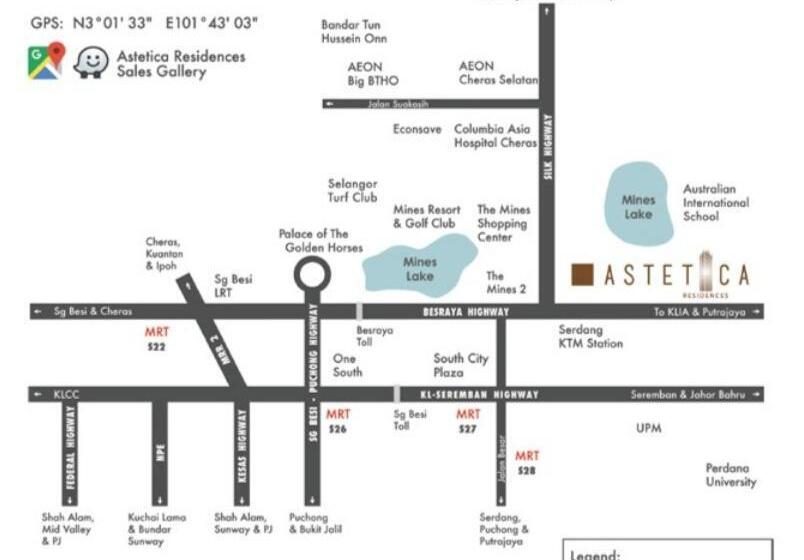 בית מלון כפרי Astetica Residences @ Seri Kembangan