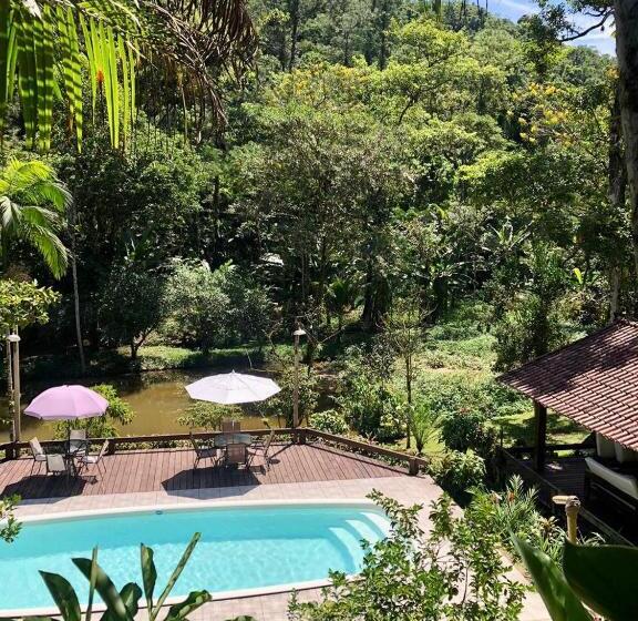 پانسیون Sítio Bagatelle Com Cachoeira E Piscina!