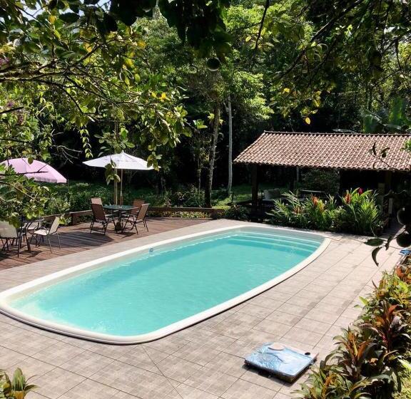 پانسیون Sítio Bagatelle Com Cachoeira E Piscina!