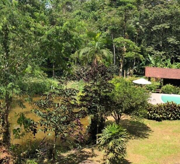 پانسیون Sítio Bagatelle Com Cachoeira E Piscina!