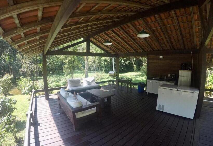 پانسیون Sítio Bagatelle Com Cachoeira E Piscina!