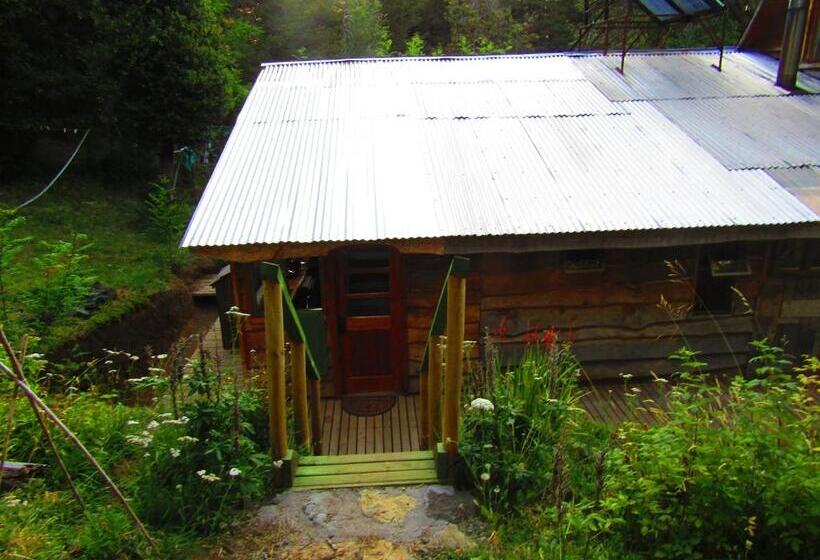 پانسیون Refugio Montaña Kultrun Mawida, Habitación Con Baño Y Cocina Privada