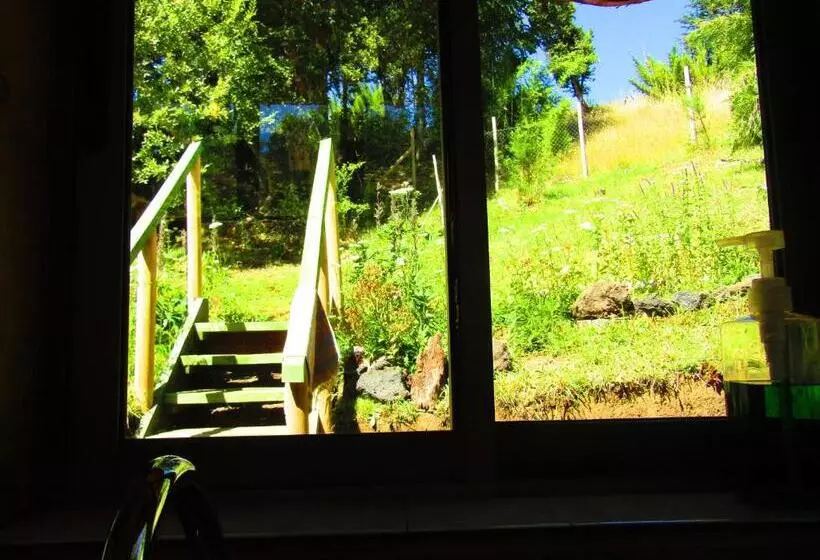 ペンション Refugio Montaña Kultrun Mawida, Habitación Con Baño Y Cocina Privada