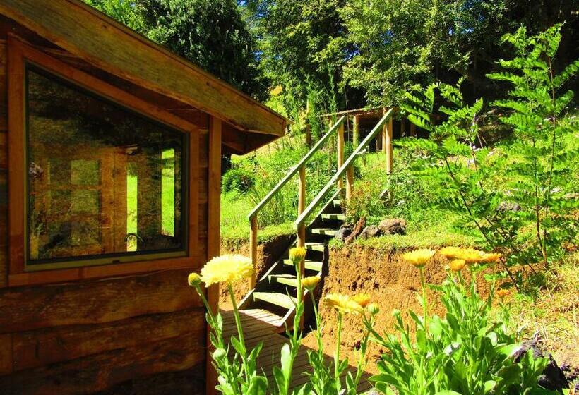 پانسیون Refugio Montaña Kultrun Mawida, Habitación Con Baño Y Cocina Privada