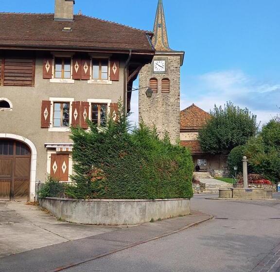 호텔 Auberge D Etoy