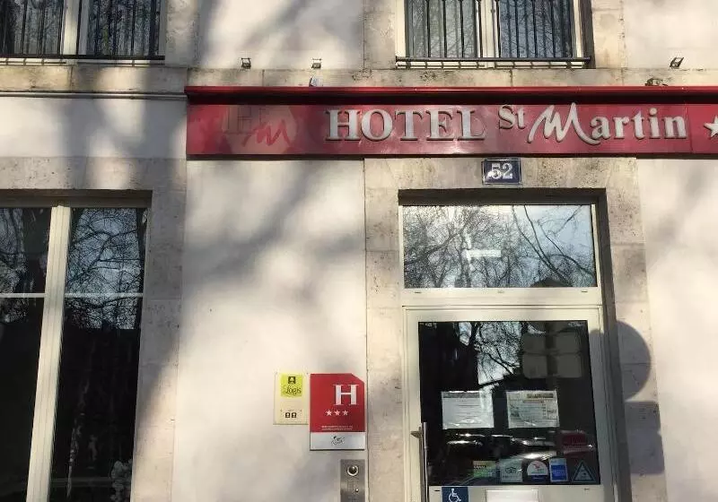 호텔 Logis Hôtel Saint Martin